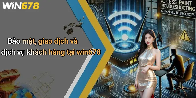 Bảo mật, giao dịch và dịch vụ khách hàng tại win678