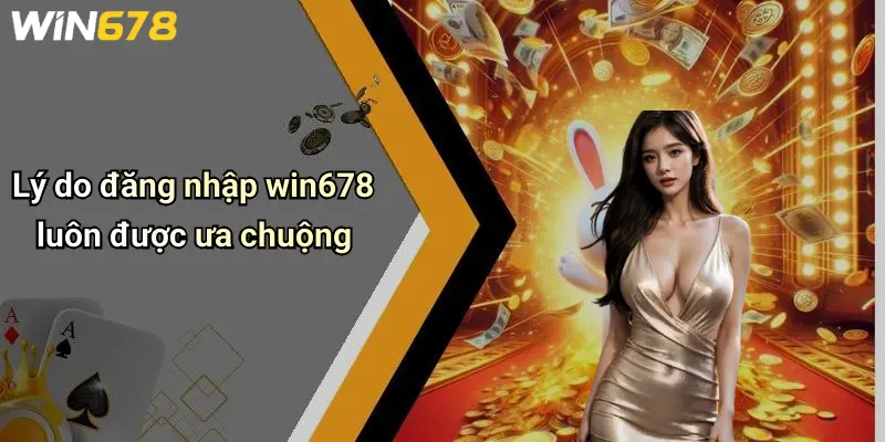Lý do đăng nhập win678 luôn được ưa chuộng